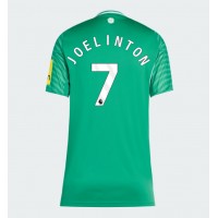 Newcastle United Joelinton #7 Vonkajší Ženy futbalový dres 2025-26 Krátky Rukáv